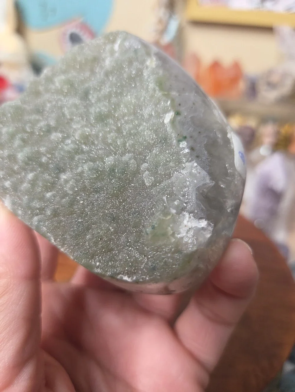 Green Amethyst Freeform 3x3 (Attracts Abundance)